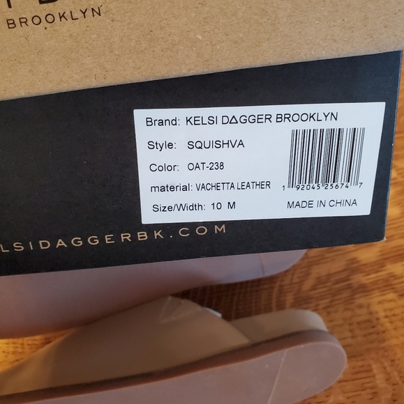 Kelsi Dagger Brooklyn Squish Slide Sandals- Oat - Picture 15 of 15